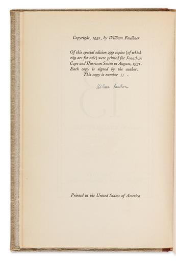 FAULKNER, WILLIAM. These Thirteen.